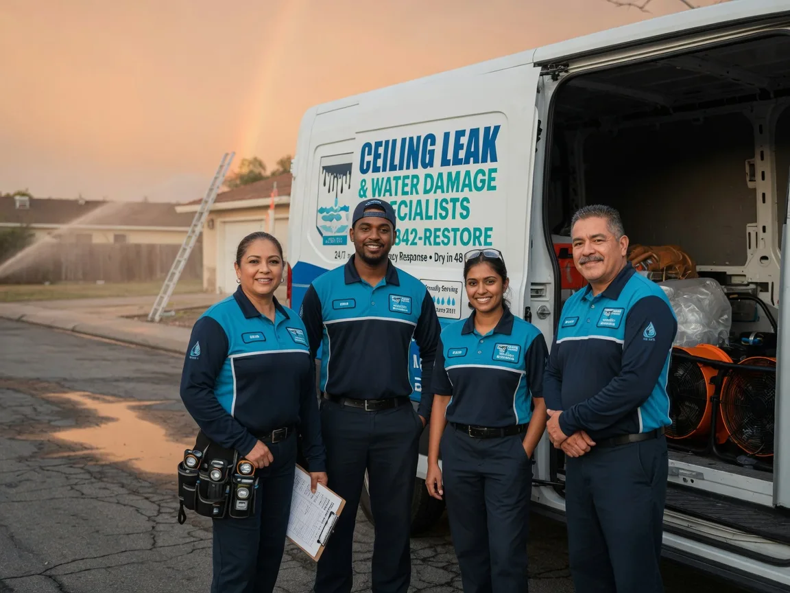 Ceiling Leak Cleanup company in Auburn, MI
