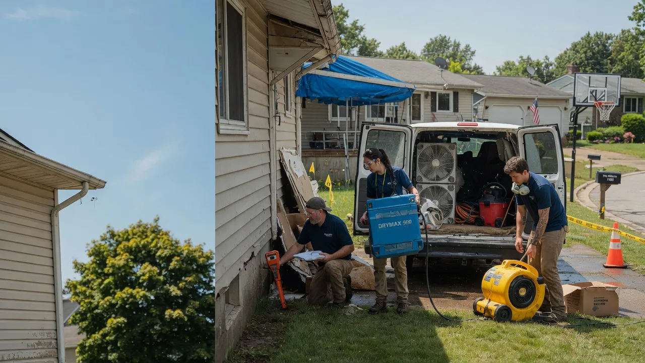 Ceiling Leak Cleanup in Auburn, MI near me